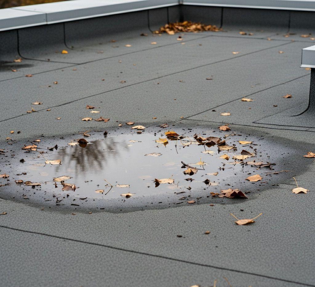 Daklekkage In Herfst Goirle