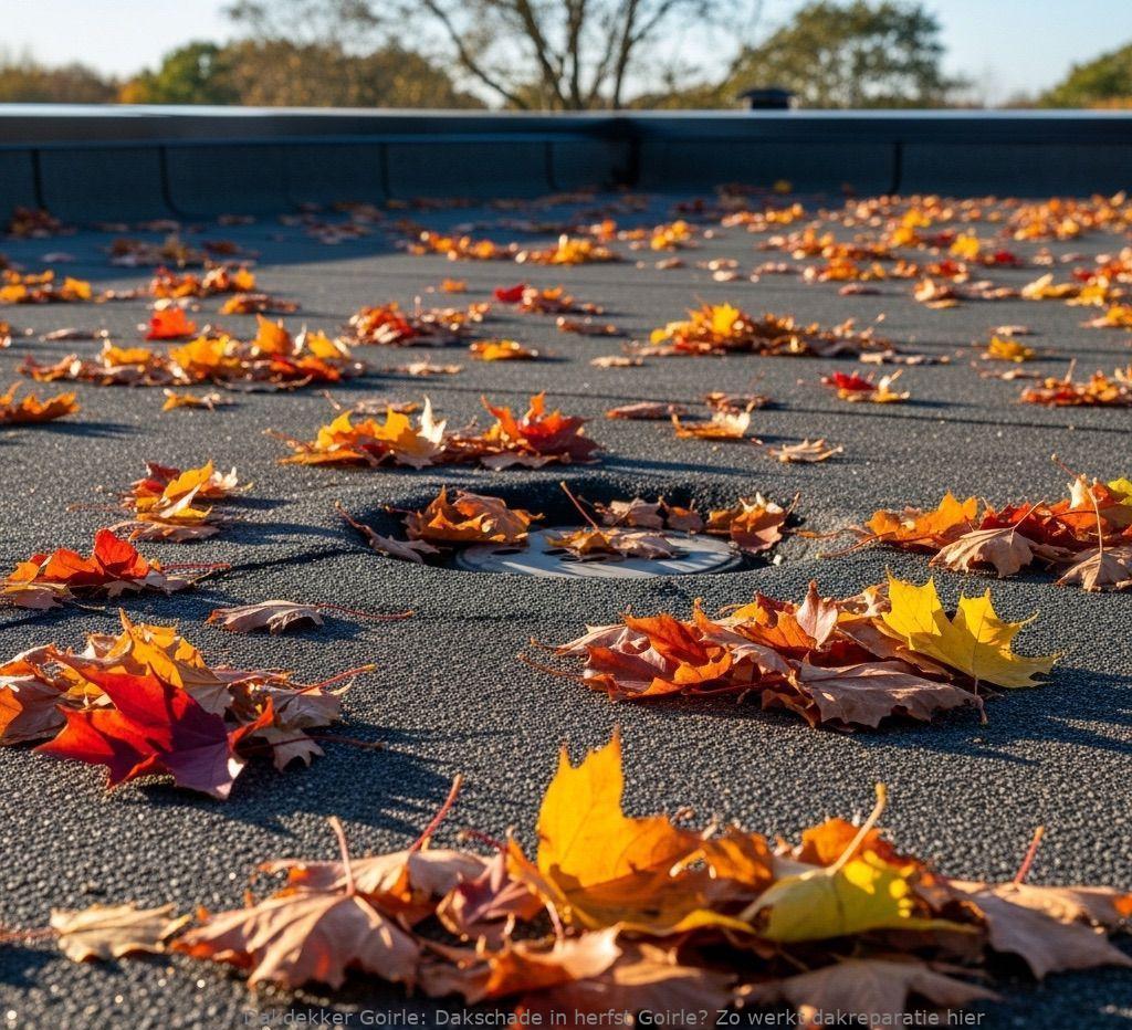 Dakschade In Herfst Goirle